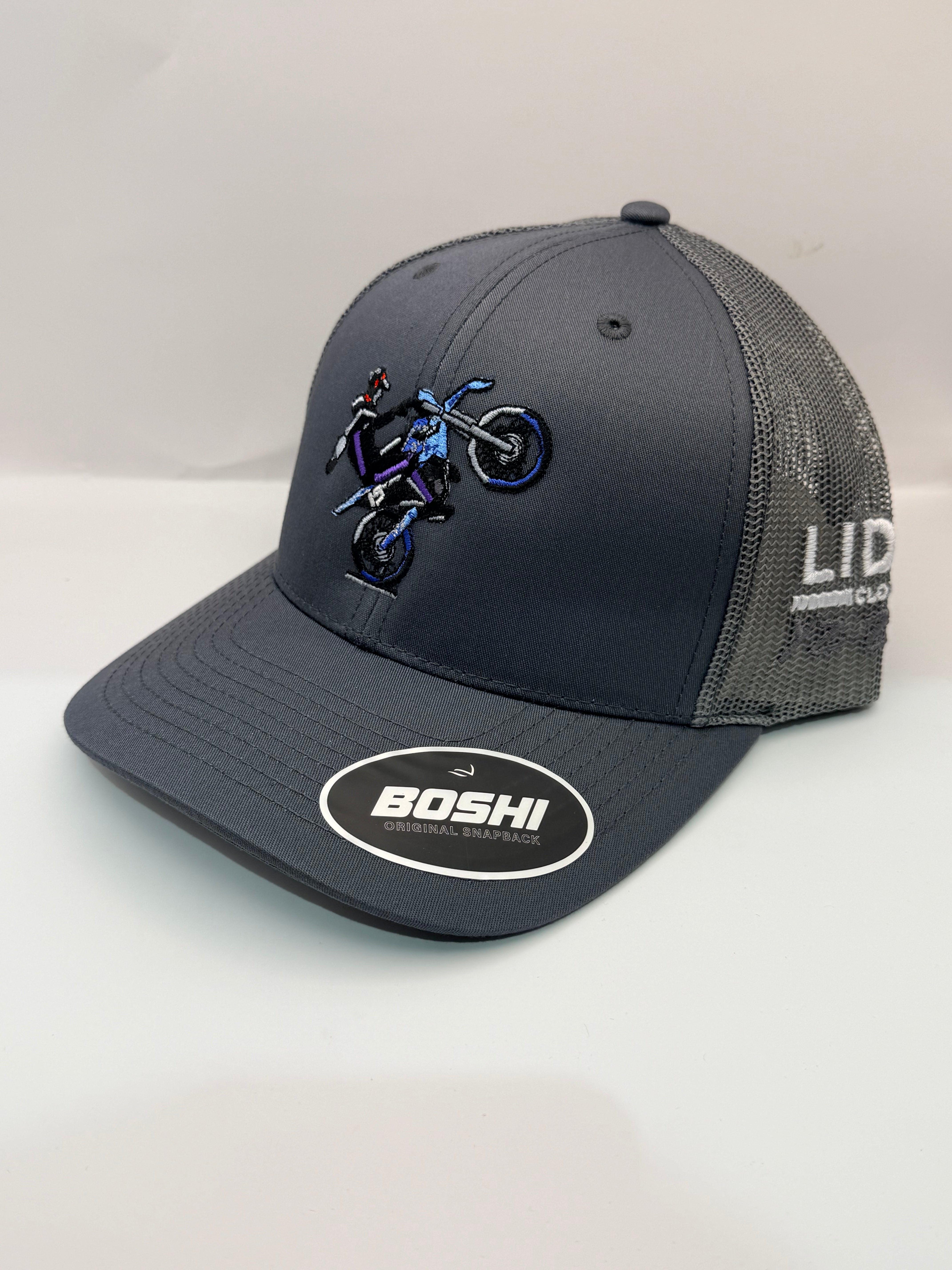Lidz Bike Cap - Grey